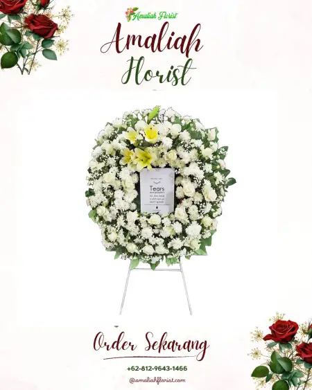 Krans Bunga Duka Ratu Agung